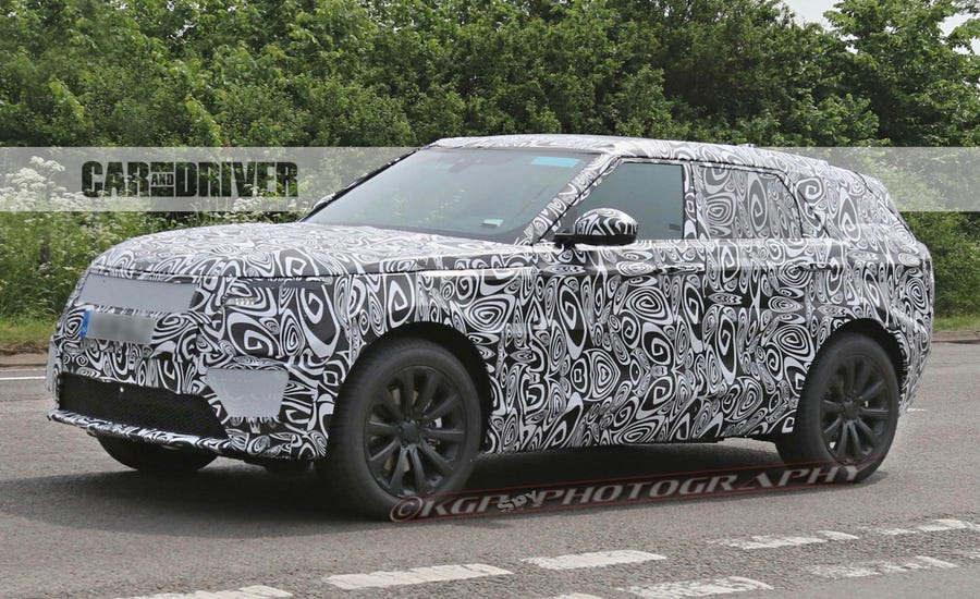 2018 Land Rover Range Sport Coupe Spied News Car And Driver 2018 Land Rover Range Sport Coupe The Brits Jump On X6 Train