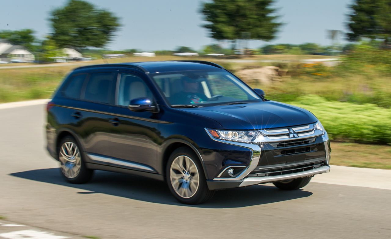 2016 Mitsubishi Outlander 2.4L AWD Tested Review Car