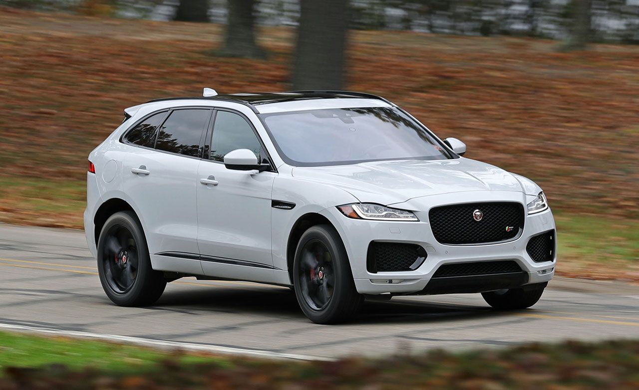 Jaguar f pace размеры