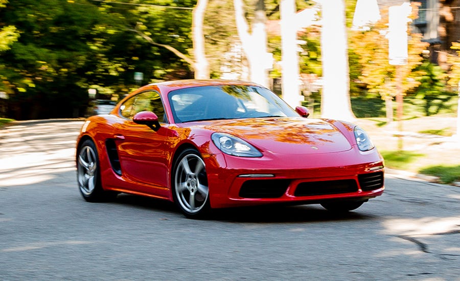 2017 Porsche 718 Cayman Manual Test Review Car and Driver