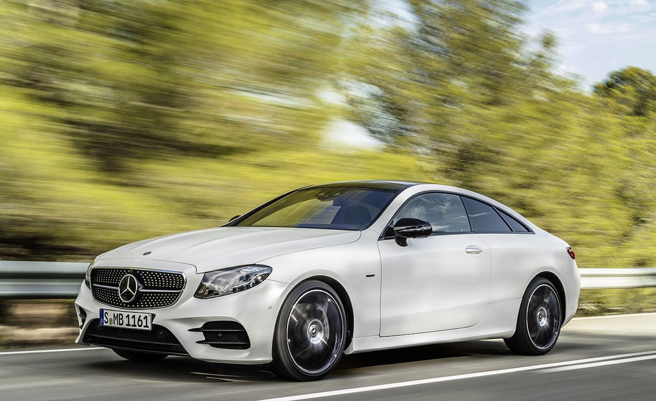2018 Mercedes Benz E Class Coupe Revealed News Car And Driver