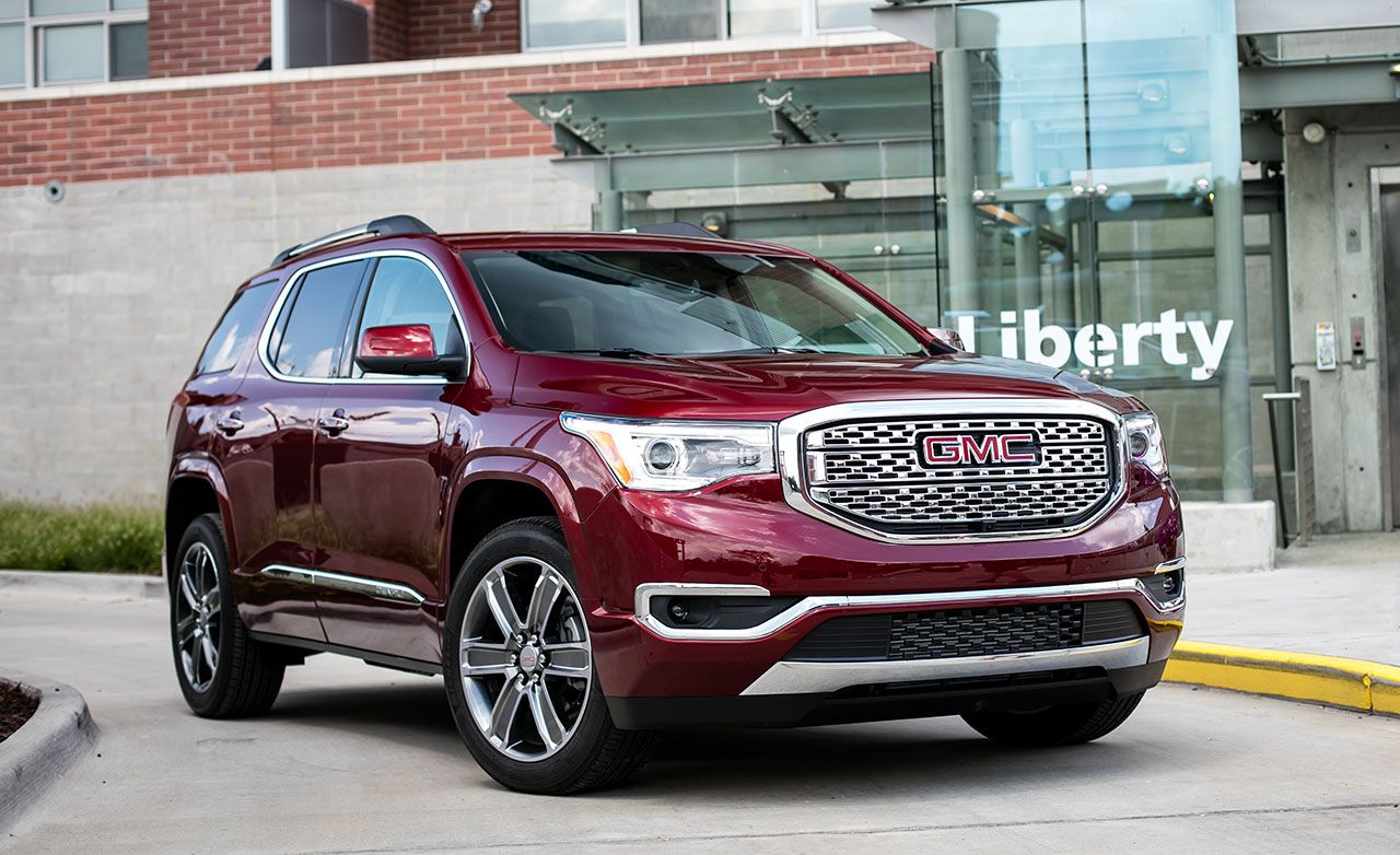 2017 GMC Acadia Denali AWD Test Review Car And Driver