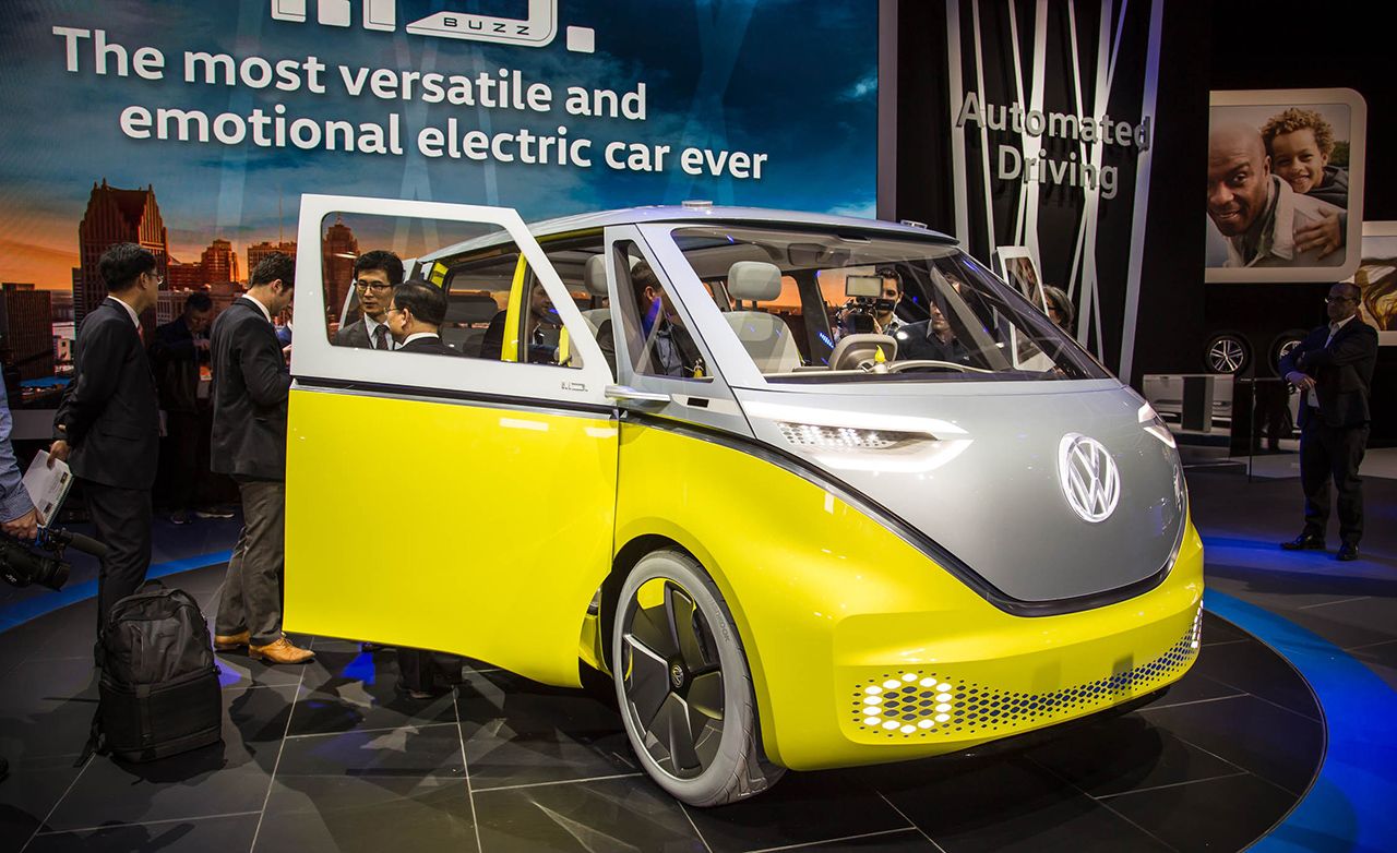 Volkswagen I.D. Buzz EV Concept Photos and Info | News | Car and Driver