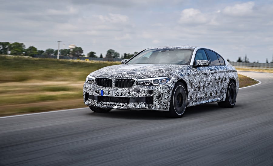 2018 Bmw M5 Prototype Drive Review Car And Driver
