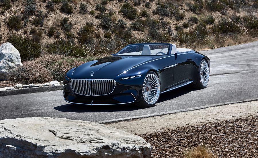 Vision Mercedes-Maybach 6 Cabriolet: Open for Gawking