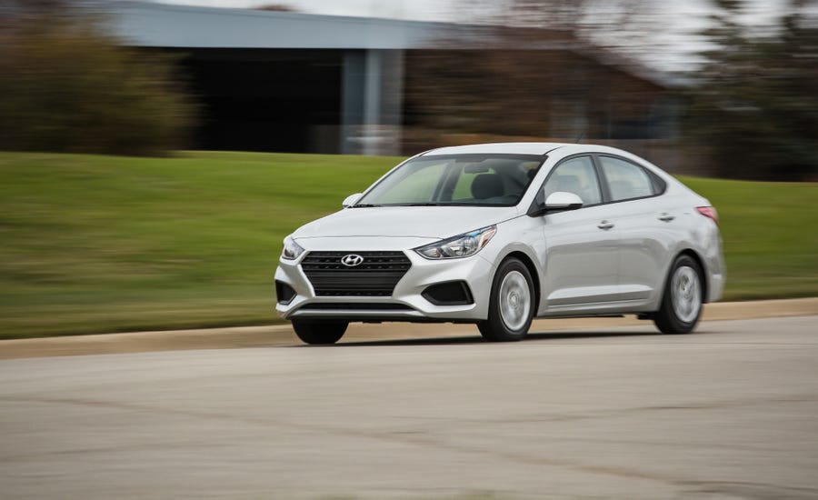 2018 Hyundai Accent Manual Test Review Car and Driver