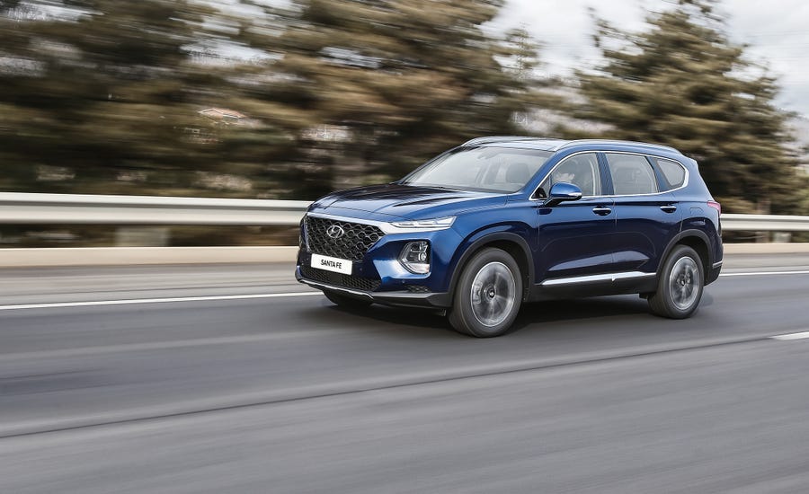 Kết quả hình ảnh cho Hyundai Santa Fe 2019