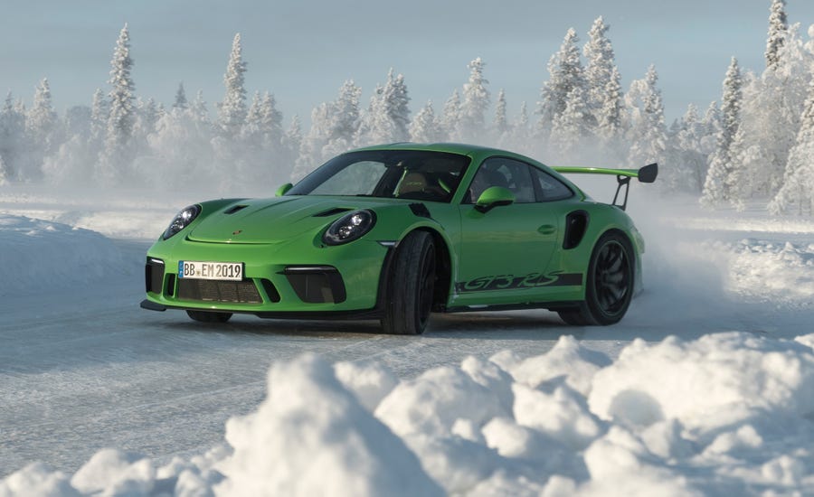 fiber hood punched through alongside NACA ducts to cool the touchstone atomic publish 26 brake rotors or optio 2019 Porsche 911 GT3 RS: It Looks Bad-Ass Because It Is