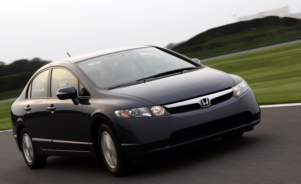 2008 Honda Civic Hybrid | | Features | Car and Driver