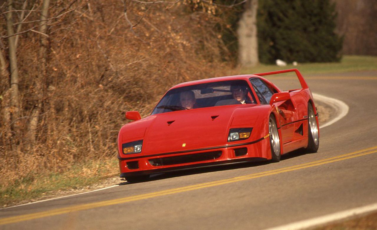 Ferrari F40 Archived Instrumented Test 8211 Review 8211 Car