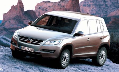 Volkswagen tiguan 2008 года