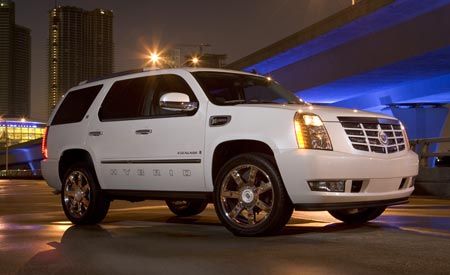 2008 Chevrolet Tahoe Hybrid 2009 Cadillac Escalade Hybrid