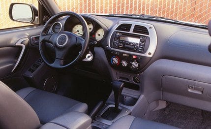 2001 Toyota Rav4l Road Test Review Car And Driver However Given Its Obvious Mission The Rav4 Does Boast Some Utility There S A Reasonable 29 Cubic Foot Luggage E Behind Rear Seats For Ping