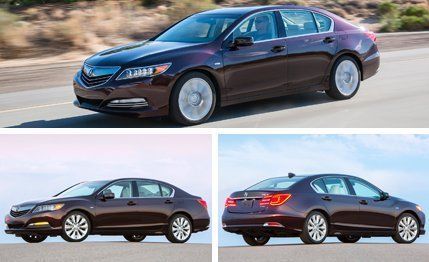 2017 Acura Rlx Sport Hybrid Sh Awd First Drive Review Car And Driver