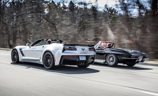 View Photos We Cant Say That Corvettes Have Gotten Any Prettier In The Last 50 Or So Years But They Have Become Much Faster View Photos We Cant Say That Corvettes Have Gotten Any Prettier In The Last 50 Or So Years But They Have Become Much Faster