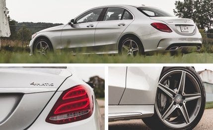 2017 Mercedes Benz C300 4matic Test Review Car And Driver View 47 Photos