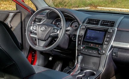 2015 Toyota Camry Xse V 6 Test Review Car And Driver