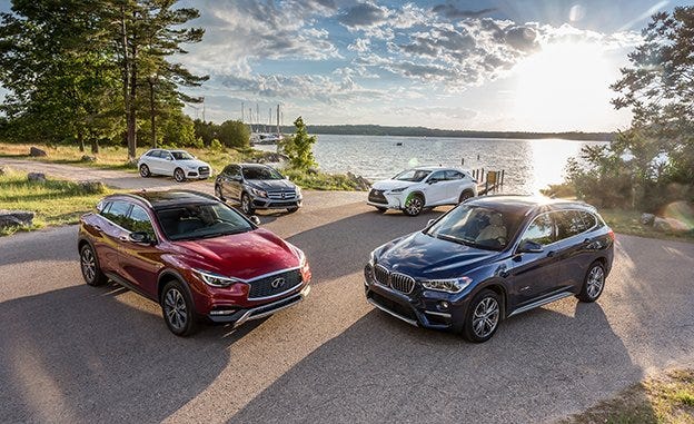2016 Audi Q3 Quattro Vs Bmw X1 Xdrive28i 2017 Infiniti Qx30 View 31 Photos