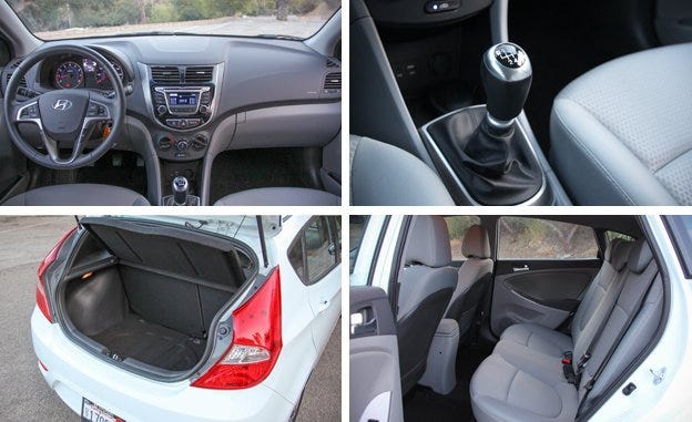 2016 Hyundai Accent Sport Manual Tested Review Car And Driver View 27 Photos