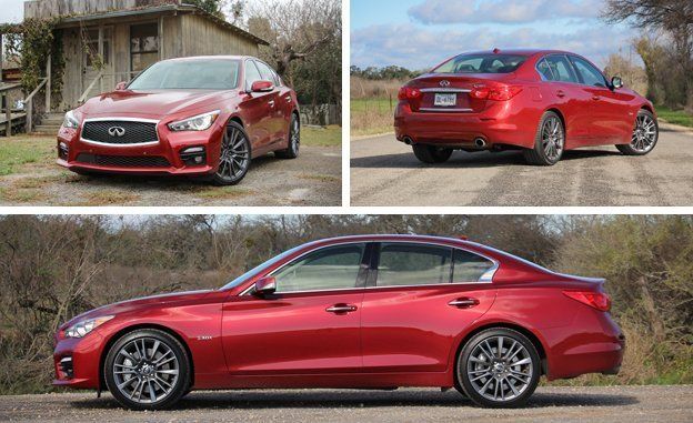 2016 Infiniti Q50 Red Sport 400 First Drive Review Car And Driver