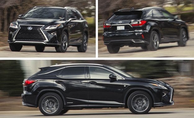 2016 Lexus Rx450h Hybrid Awd Test Review Car And Driver View 46 Photos