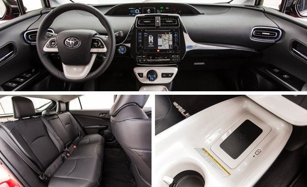 2016 Toyota Prius Four Touring Test Review Car And Driver View 48 Photos