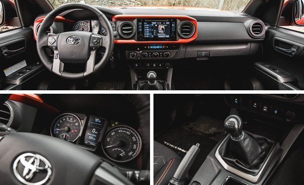 Manual Transmission Toyota Tacoma Auto Express 2016 Toyota Tacoma V 6 4x4 Manual Test Review Car And Driver 2017 Interior