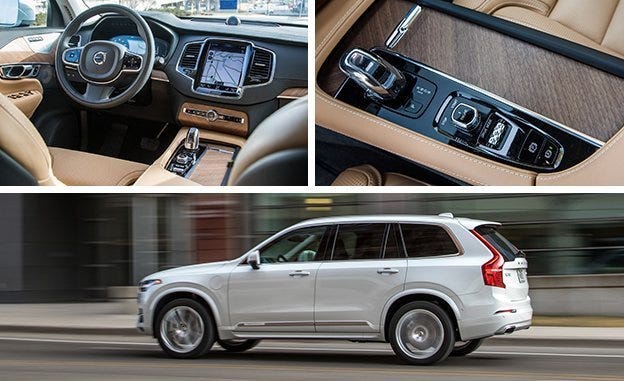 2016 Volvo Xc90 T8 Plug In Hybrid Test Review Car And Driver View 21 Photos Top Right Swedish Glmaker Orrefors Contributes A Crystal Shift To The Xc90 T8 S Sumptuous Interior Maybe You Re Into That