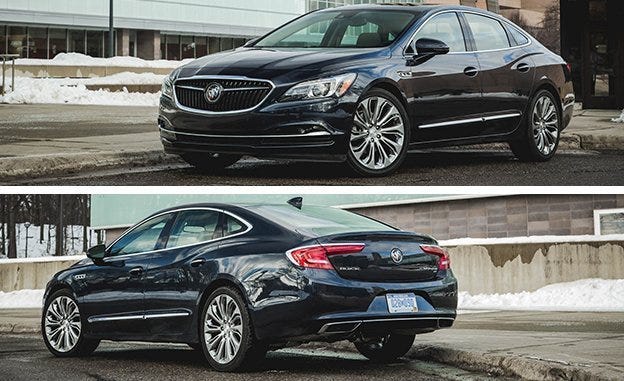 2017 Buick Lacrosse Awd Test Review Car And Driver Not The Change We Re Looking For