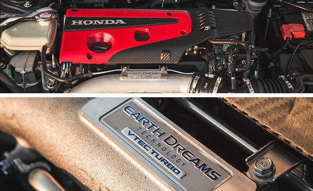 2019 Honda Civic Type R Reviews Price Photos This Being The Age Of Turbocharger We Won T Dwell On Hot Honda S Lack A Spine Tingling Naturally Aspirated Engine R Boosted 2 0 Liter