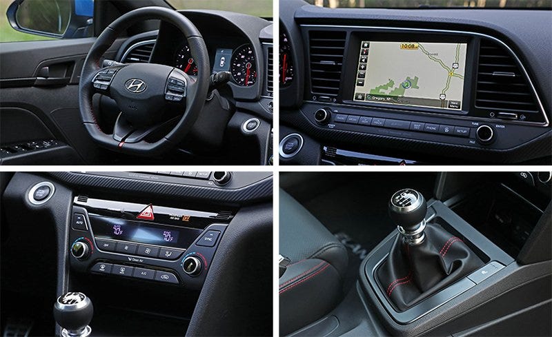 2017 Hyundai Elantra Sport Manual Test Review Car And Driver View 56 Photos