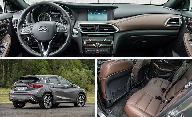 2017 Infiniti Qx30 Instrumented Test Review Car And Driver View 31 Photos