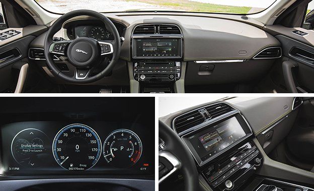 2017 Jaguar F Pace 35t Test Review Car And Driver