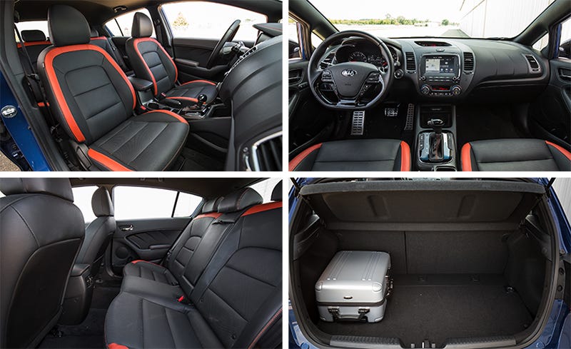 2017 Kia Forte5 Sx Turbo Dct Automatic Test Review Car And Driver View 60 Photos