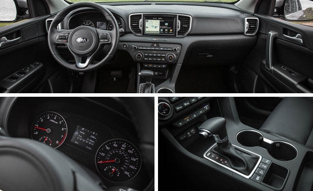 2017 Kia Sportage 2 4l Awd Instrumented Test Review Car And Driver View 45 Photos