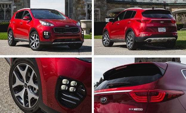 2017 Kia Sportage Sx Turbo 2 0l Fwd Test Review Car And Driver View 46 Photos