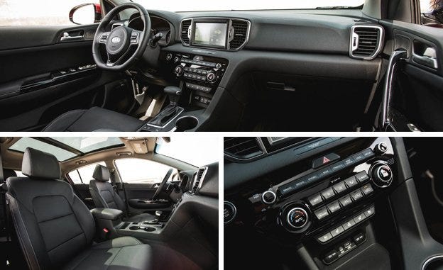 2017 Kia Sportage Sx Turbo 2 0l Fwd Test Review Car And Driver View 46 Photos