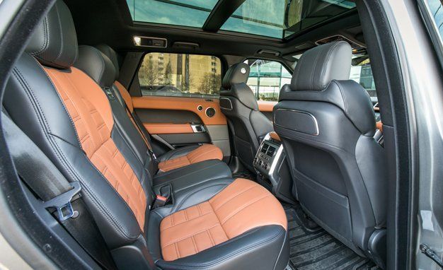 2017 Land Rover Range Sport Supercharged Svr Interior 2017 Land Rover Range Sport Supercharged Svr Interior Review Car And Driver