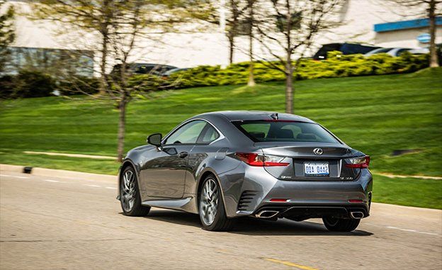 2017 Lexus Rc350 F Sport Rwd Test Review Car And Driver Not The F Sport