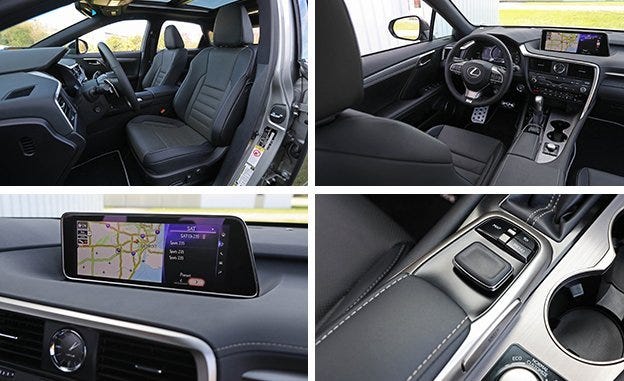 2017 Lexus Rx350 Review Car And Driver View 75 Photos