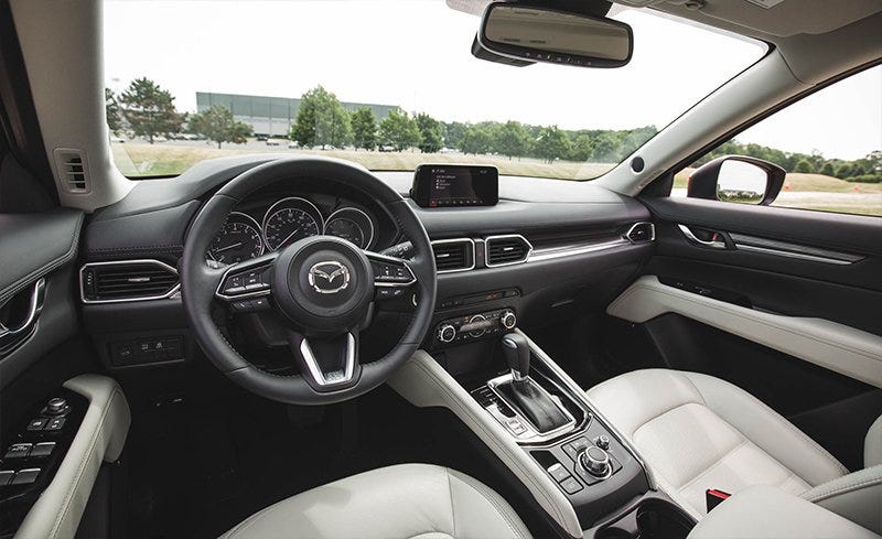 2018 mazda cx 5 interior review car and driver