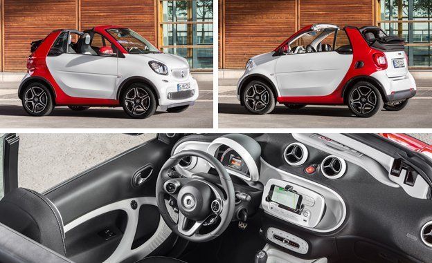 2017 Smart Fortwo Cabriolet First Drive Review Car And Driver