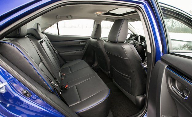 2017 Toyota Corolla Interior Review Car And Driver