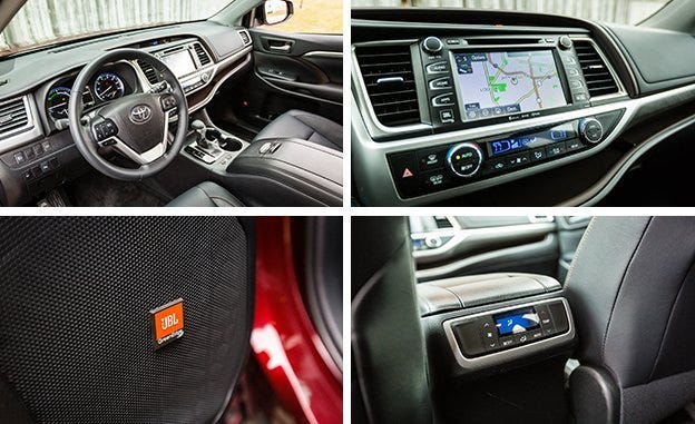 2017 Toyota Highlander Hybrid Awd Test Review Car And Driver View 76 Photos