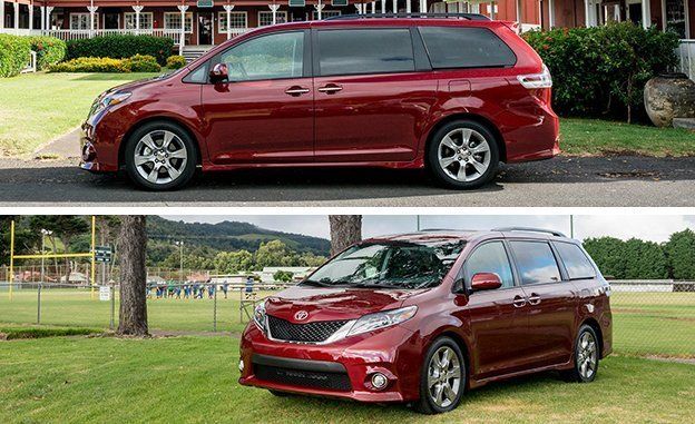 2017 Toyota Sienna First Drive Review Car And Driver