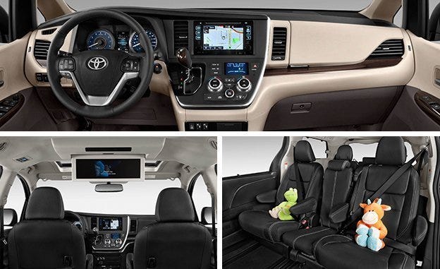 2017 Toyota Sienna First Drive Review Car And Driver View 16 Photos