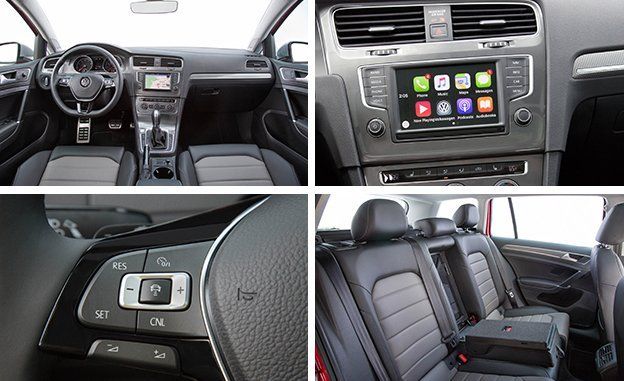 2017 Volkswagen Golf Alltrack First Drive Review Car And Driver