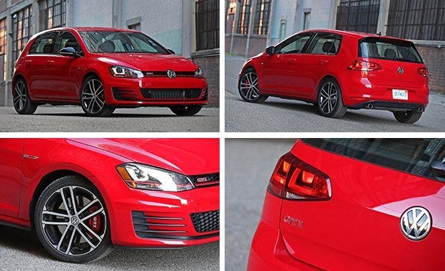 2017 Volkswagen Golf Gti Tested Review Car And Driver View 79 Photos