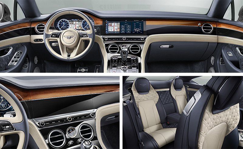 Bentley continental gt interiors