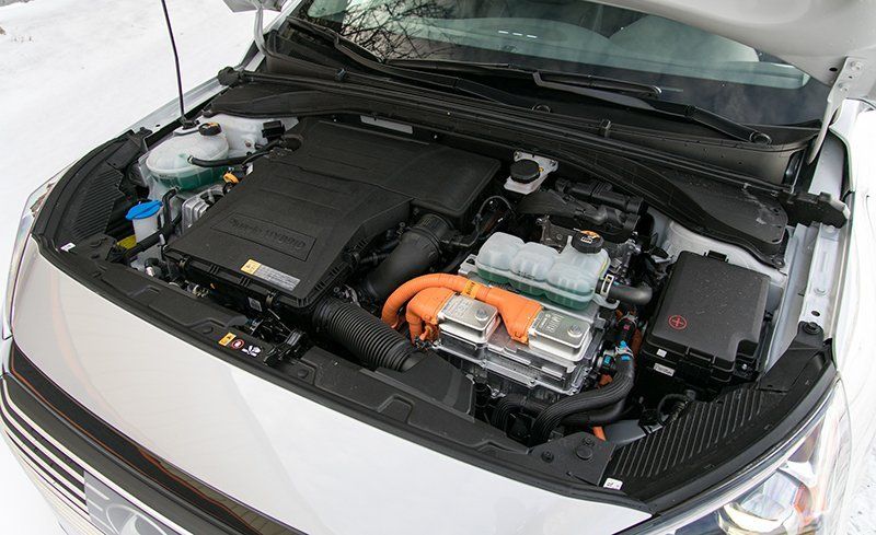2019 Hyundai Ioniq Reviews Price Photos And Specs Weight Gain From The More Robust Hardware Stands At 249 Pounds Above Last Ioniq Hybrid We Tested Which Weighed 3173